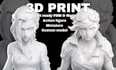sculpt miniatures, figurines and creatures for 3d printing