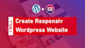 do a professional responsive wordpress website design