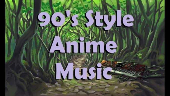 compose anime style 80s and 90s anime style music