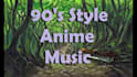 compose anime style 80s and 90s anime style music