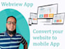 do a webview application convert your website to mobile app