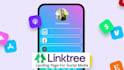 setup and customize linktree bio link landing page for social media
