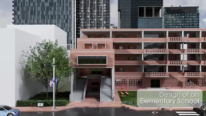 create realistic 3d architectural exterior renders and animations in d5