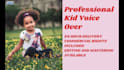 record a professional child voice over