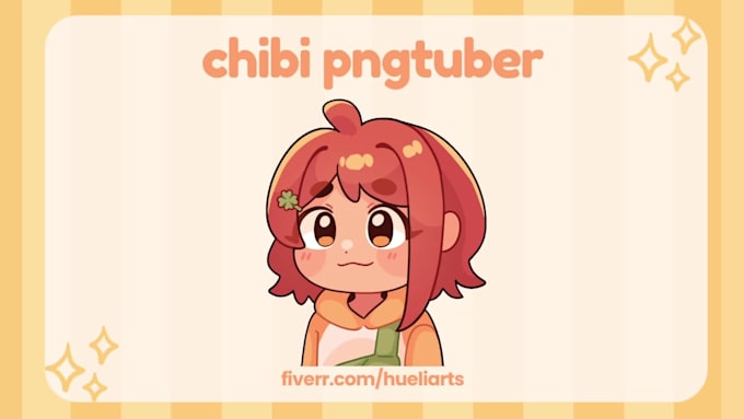 draw a custom chibi pngtuber for you