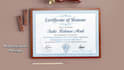 design a professional certificate for award and diploma