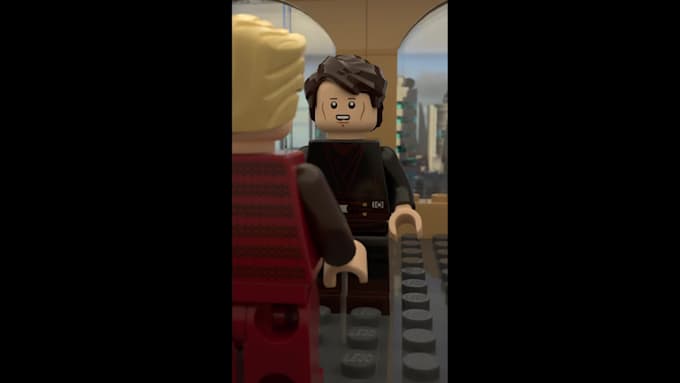 do lego 3d animation  for tiktok