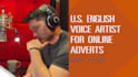 be your male US american voice artist for online ads voiceovers