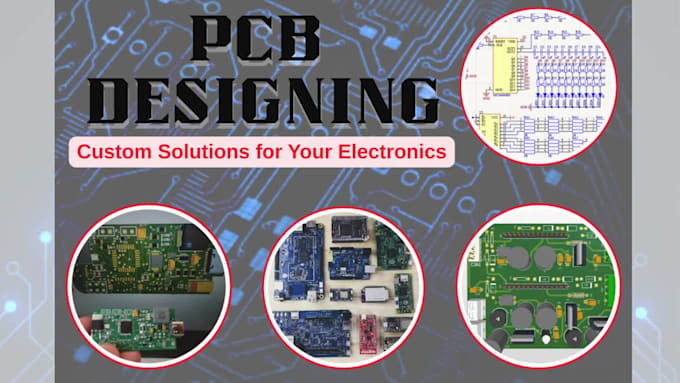 design custom schematic and professional pcb using altium