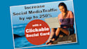 create a clickable image for facebook, twitter and linkedin