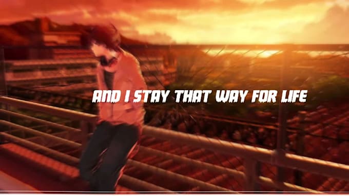 create animated lyrics video for your song