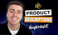 write sales spiking seo product listing descriptions