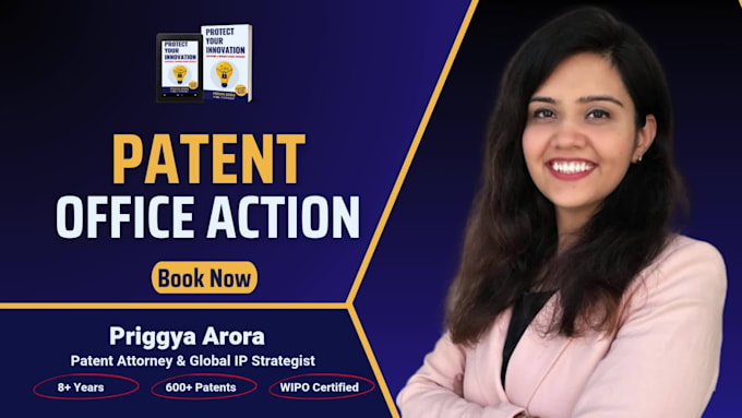 draft a response to patent office action or examination report