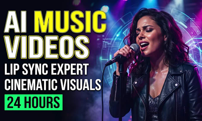 create realistic ai music video with lip sync and visual style for your songs