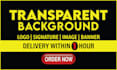 convert ai image or logo to transparent background png file