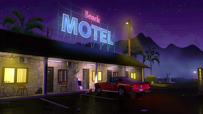 draw 2d retro 128px pixel art lofi loop pixel animation animated gif music video
