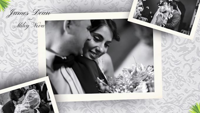 create stunning memorial, wedding, birthday slideshow video