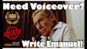 record your old man english or german voiceover