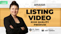create high quality amazon listing video for your product