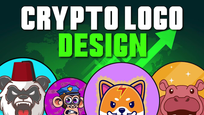 brainstorm viral crypto meme token logo, meme coin and stickers