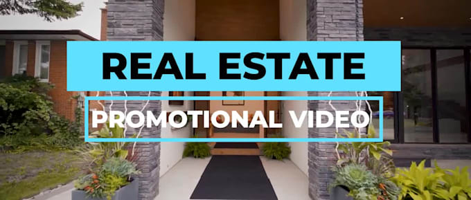 create a cinematic real estate promo video editing