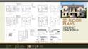 create 2d  architectural floor plan for permit and construction
