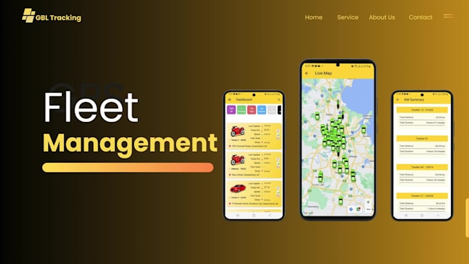 do fleet management and gps tracking website and mobile app