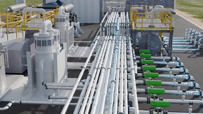 do industrial product 3d animation,