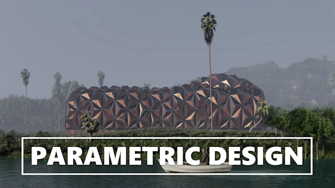 design parametric structure, installation and pavilions