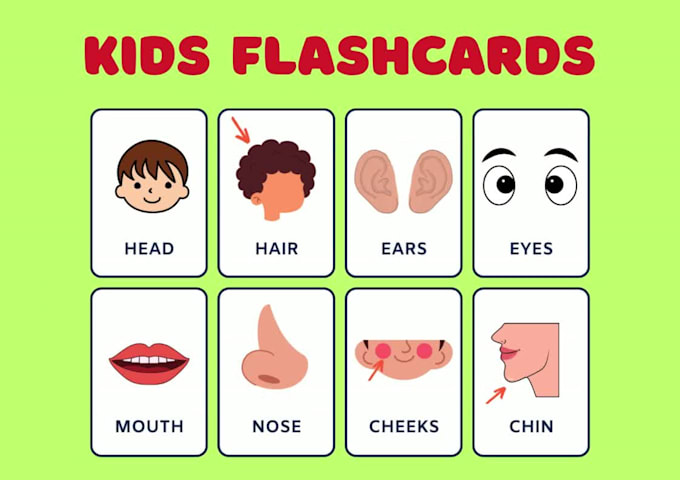 Design amazing kids flashcards , printable worksheets by Shishilian ...