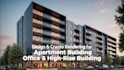 design apartment building, office building, high rise building and render