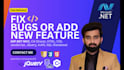 add new functionality, fix bugs in your website application