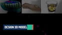 create a custom 3d model design for printing