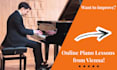 teach online piano lessons from beginner to advanced