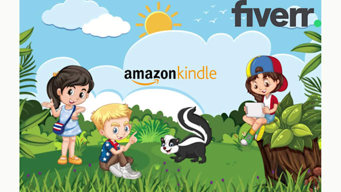 draw awesome childrens book illustration and book cover