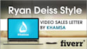create ryan deiss style video sales letter