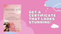 design custom certificate , diploma design
