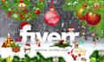 make a christmas makeover for your logo and  banner