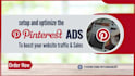 setup and optimize the pinterest ads campaign