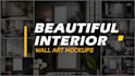 create amazing mockups and canvas wall art design