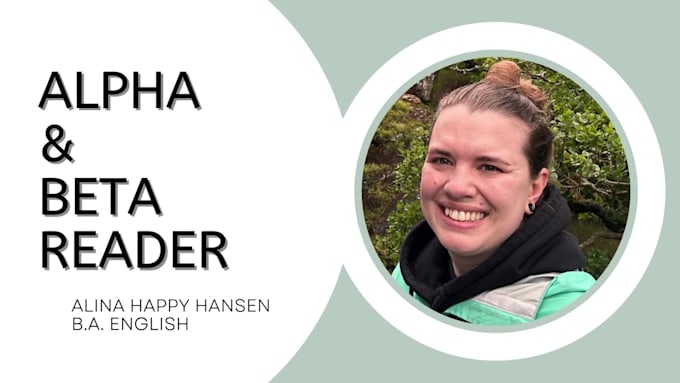 be your favorite alpha or beta reader