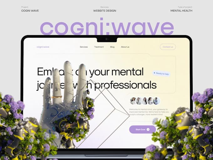 do 3d website and landing page for your business