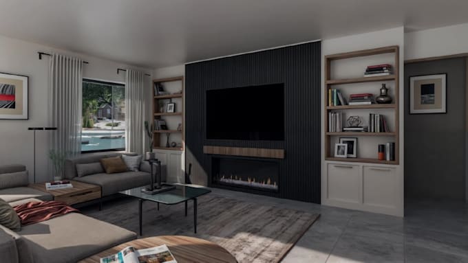 deliver 2d plans and 3d visual layout for your home or airbnb