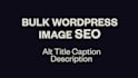 optimize wordpress image SEO in bulk