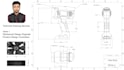 create technical drawing and 3d engineering drawing using solidworks