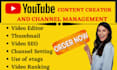 be your youtube video content creator and video editor