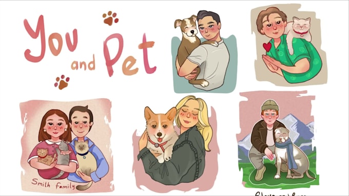 draw you with your pet