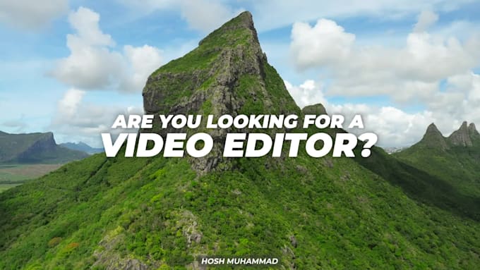 do long and short form video editing with motion graphics