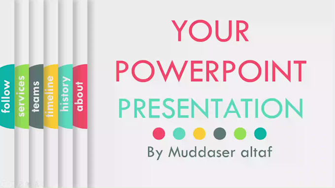 design or redesign professional powerpoint presentation