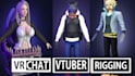 make and rig a high quality 3d model for vtuber  and vrchat